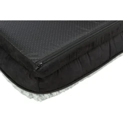 TRIXIE Vital Bett Lino, eckig, schwarz/grau | 70 x 55 cm