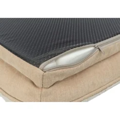 TRIXIE Vital Bett Lino Soft, eckig, beige | 70 x 55 cm