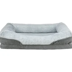 TRIXIE Vital Bett Lino Soft, eckig, grau/hellgrau | 70 x 55 cm