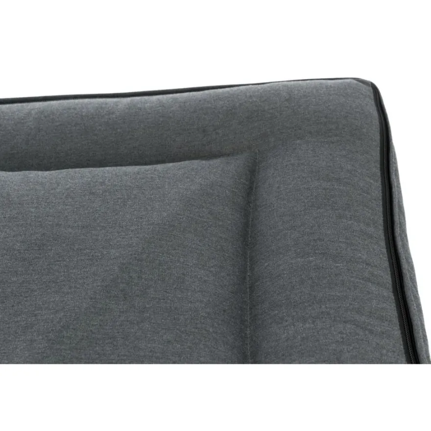 TRIXIE Vital Bett Pulito, eckig, grau | 100 x 80 cm