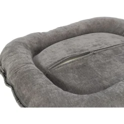 TRIXIE Vital Kissen Lennox, oval, grau | 70 x 55 cm