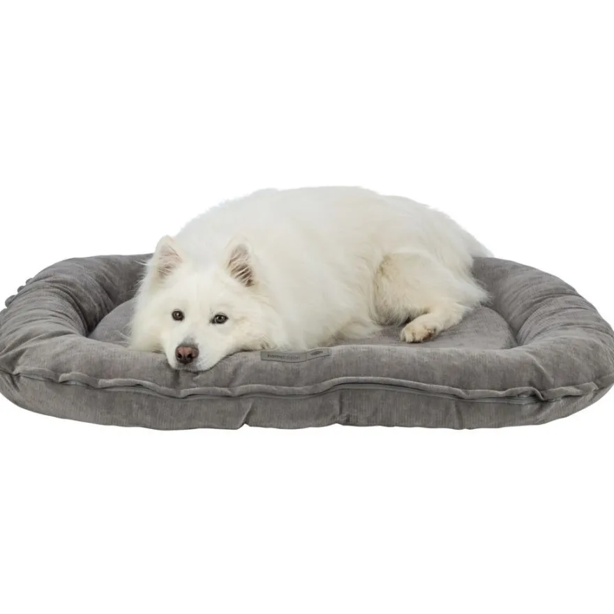 TRIXIE Vital Kissen Lennox, oval, grau | 70 x 55 cm