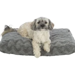 TRIXIE Vital Kissen Loki, recycelt, eckig, grau | 80 x 60 cm