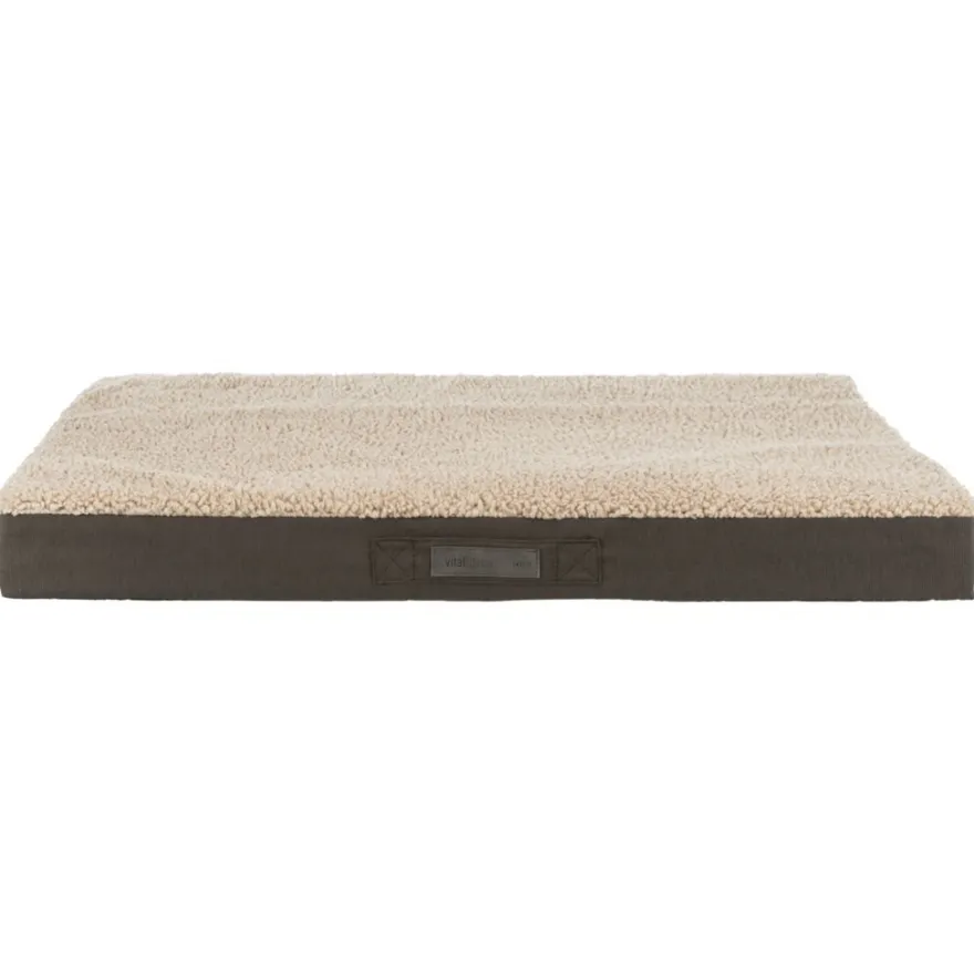TRIXIE Vital Matratze Bendson, dunkelbraun/beige | 80 x 60 cm