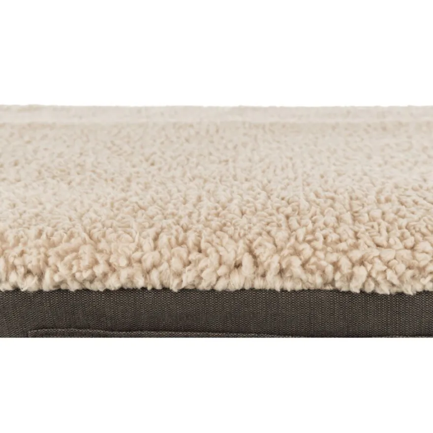TRIXIE Vital Matratze Bendson, dunkelbraun/beige | 80 x 60 cm