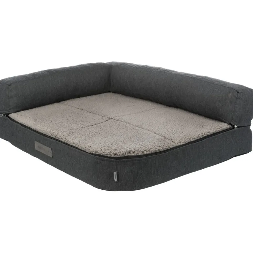 TRIXIE Vital Sofa Bendson, eckig, dunkelgrau/hellgrau | 80 x 60 cm
