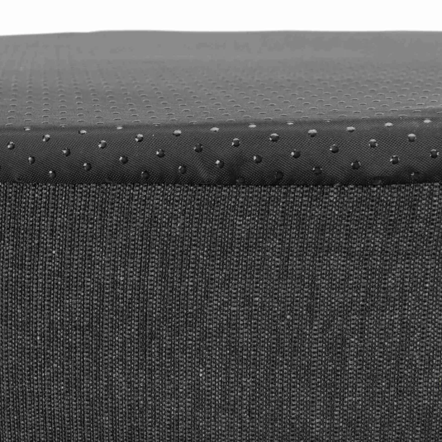 TRIXIE Vital Sofa Bendson, oval, dunkelgrau/hellgrau | 100 x 80 cm