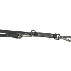 TRIXIE V-Leine CityStyle, PVC, 2m, schwarz | S–M: 2.00 m/13 mm