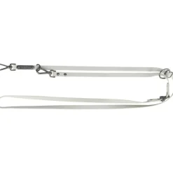 TRIXIE V-Leine CityStyle, PVC, 2m, hellgrau | S–M: 2.00 m/13 mm