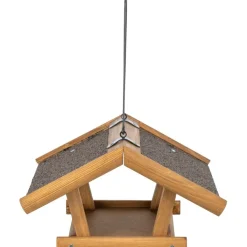 TRIXIE Vogelfutterhaus zum Aufhängen, braun | 30 × 18 × 28 cm