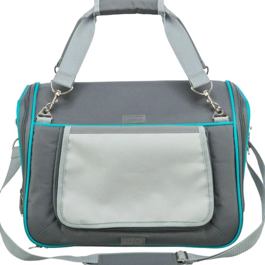 TRIXIE Wohn- und Transporttasche Vicky, grau | 40 × 27 × 28 cm
