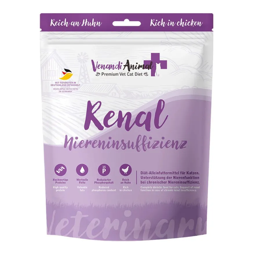 Venandi Animal - Diät Renal Niereninsuffizienz Huhn | 300 g