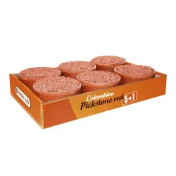 Versele Laga Colombine Pickstein Rot "Züchterpaket 5 + 1" - für Taube-Rassetauben | 3,6 kg