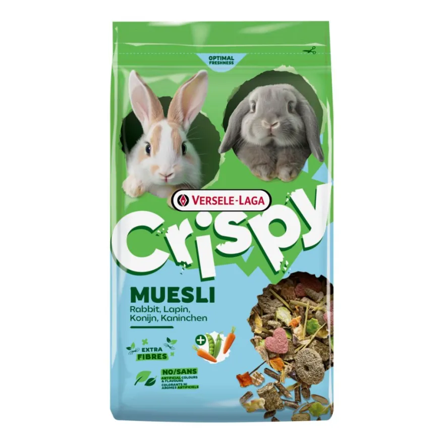 Versele Laga Crispy Muesli - Rabbit - für Kaninchen | 850 g