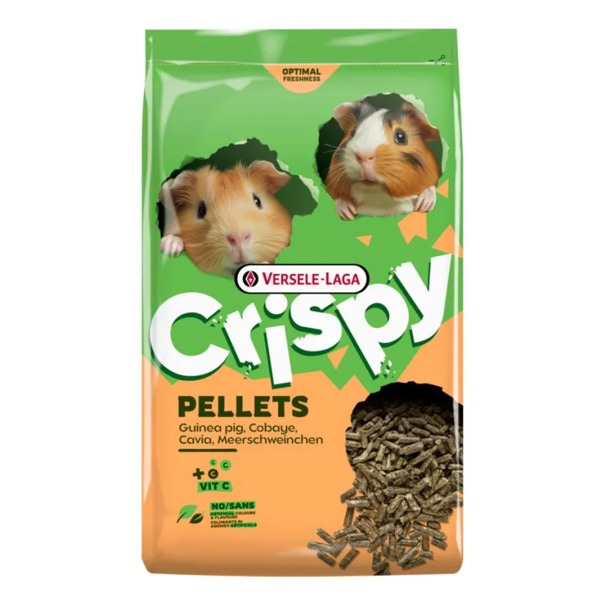 Versele Laga Crispy Pellets - Guinea Pig - für Meerschweinchen | 2 kg