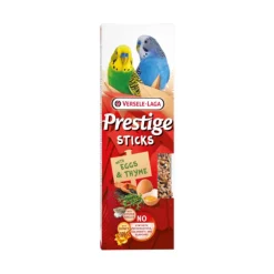 Versele Laga Prestige Sticks Kleinsittiche mit Eiern & Thymian - 2 Stück | 60 g