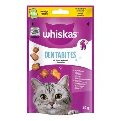 WHISKAS® DENTABITES mit Huhn | 40 g