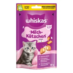 WHISKAS® Milch-Kätzchen mit Huhn Junior 2-12 Monate | 50 g
