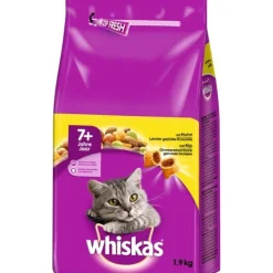 WHISKAS® Senior 7+ mit Huhn | 1,9 kg