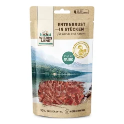 Wildes Land Cat - Fleischsnacks - Entenbrust in Stücken | 70 g