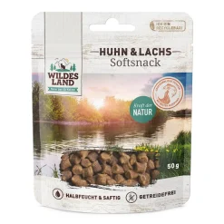 Wildes Land Cat - Softsnack - Huhn & Lachs | 50 g