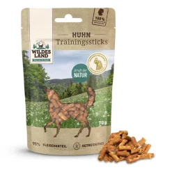 Wildes Land Trainingssticks - Huhn | 70 g
