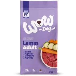 WOW DOG TROCKEN ADULT mit Lamm | 6 kg