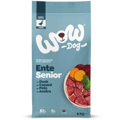 WOW DOG TROCKEN SENIOR Ente | 6 kg