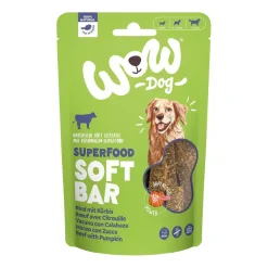 WOW SUPERFOOD Soft Bar Rind mit Kürbis | 150 g