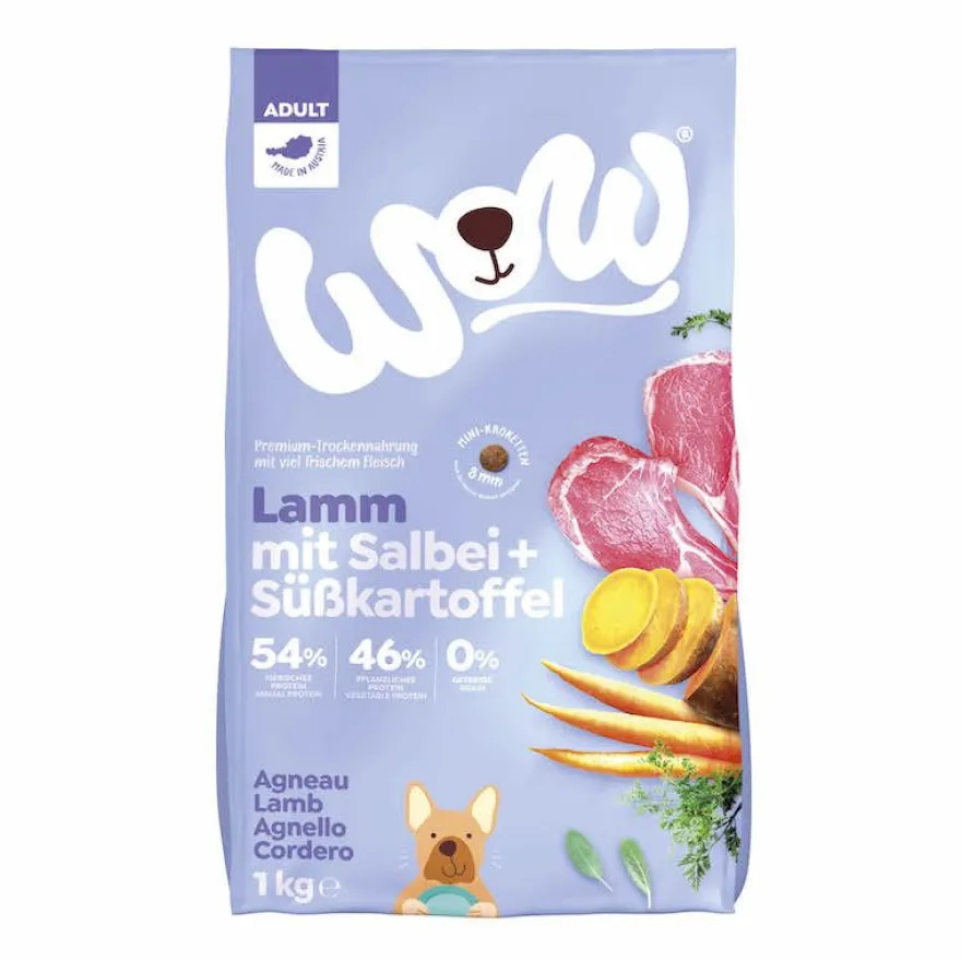 WOW TROCKEN Minis ADULT Lamm | 1 kg